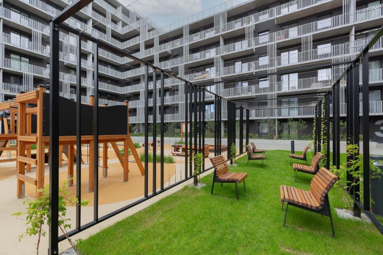 Stacja Wola Apartment Guminska By Noclegi Renters Варшава Экстерьер фото